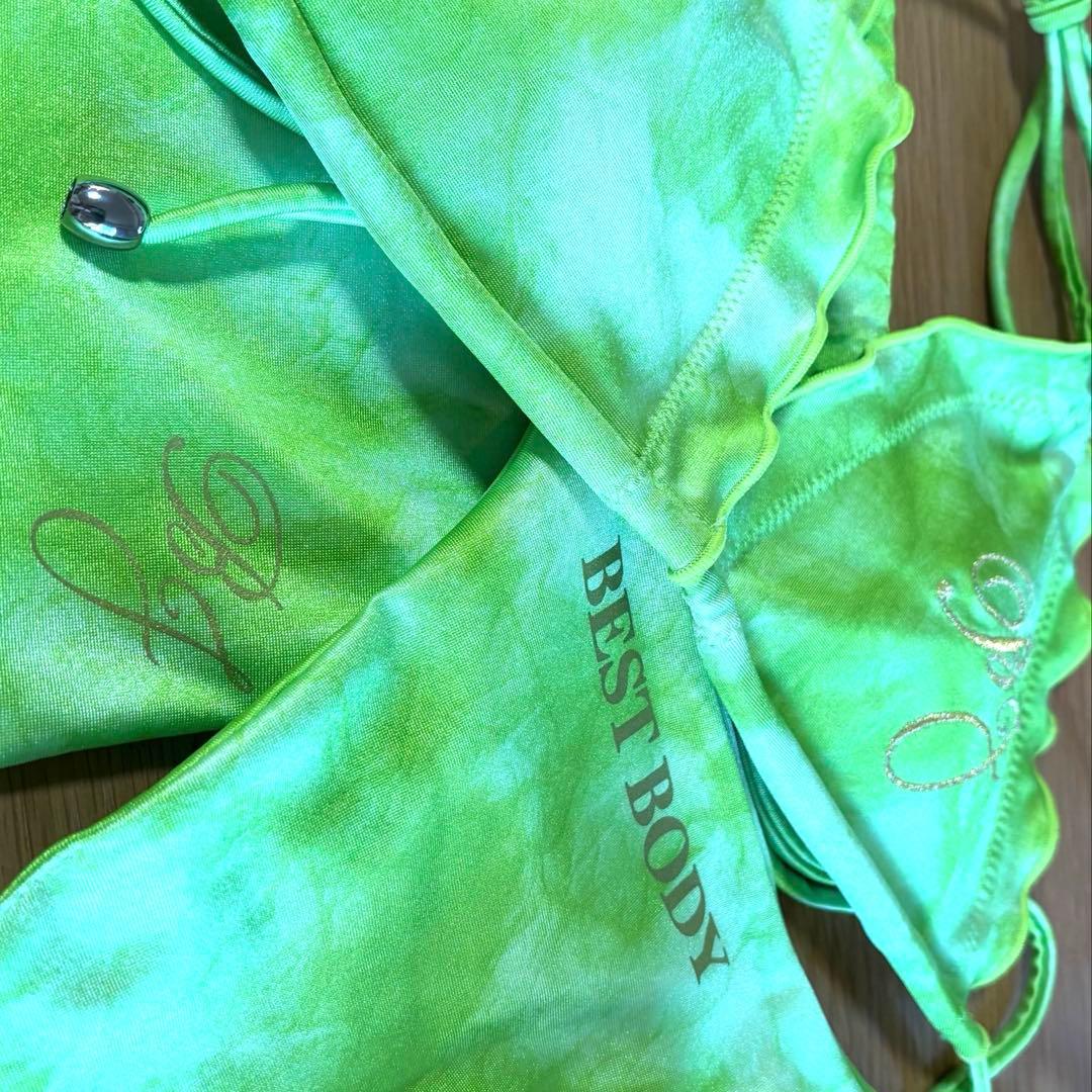 ベストボディジャパンBESTBODYJAPAN BBJ ビキニ マーブルグリーン