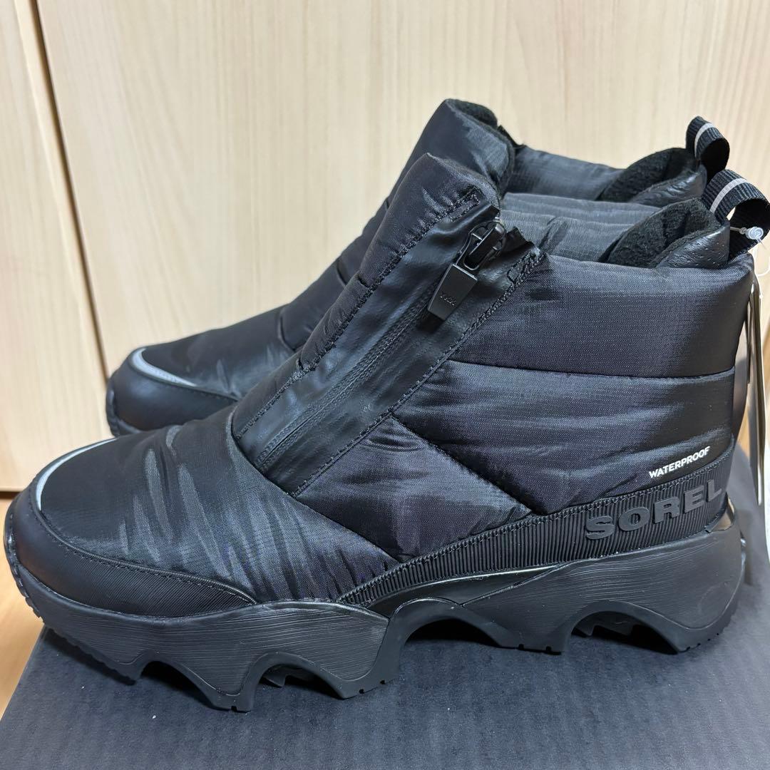 ★me★SOREL キネティックインパクト パフィージップブーツ 24.5