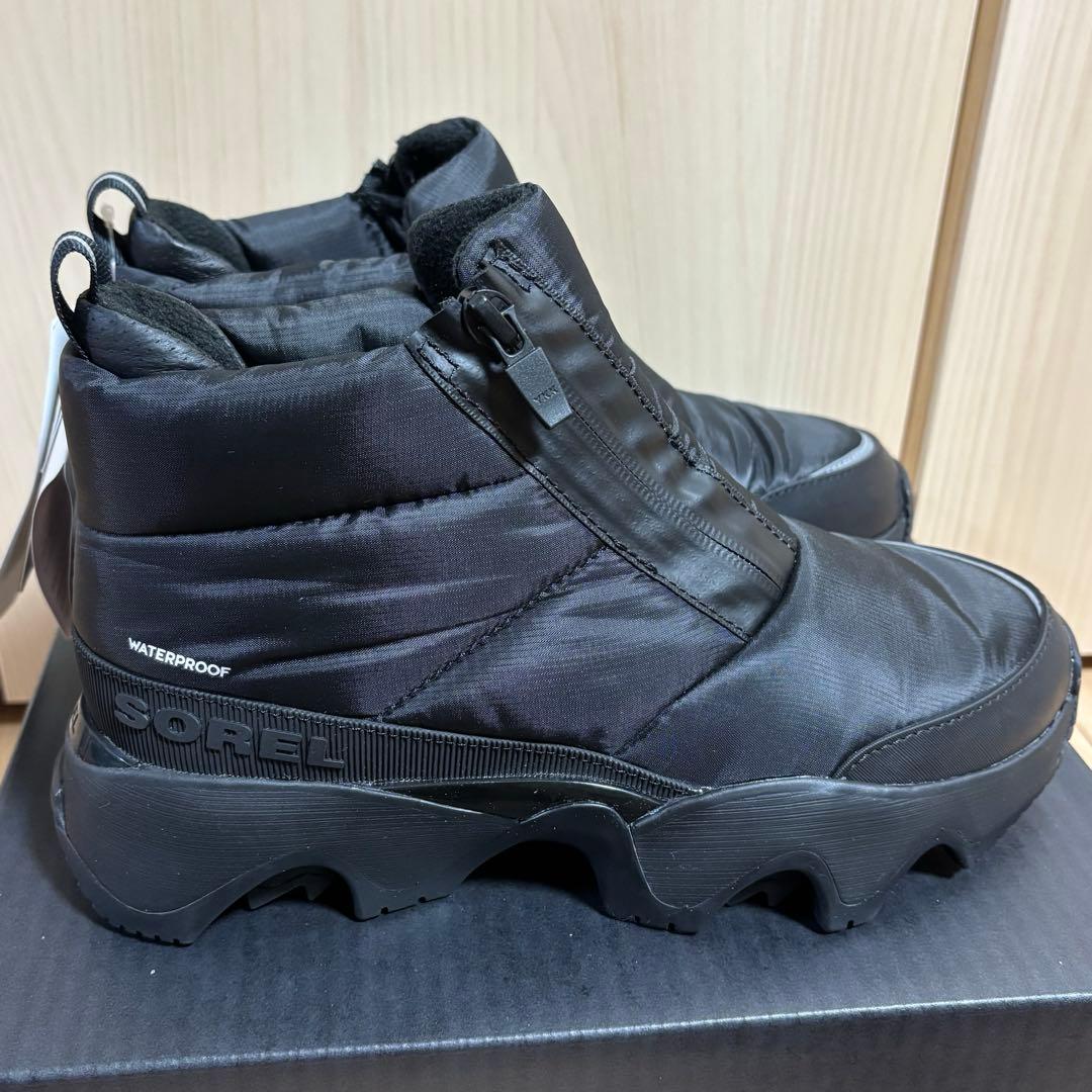 ★me★SOREL キネティックインパクト パフィージップブーツ 24.5
