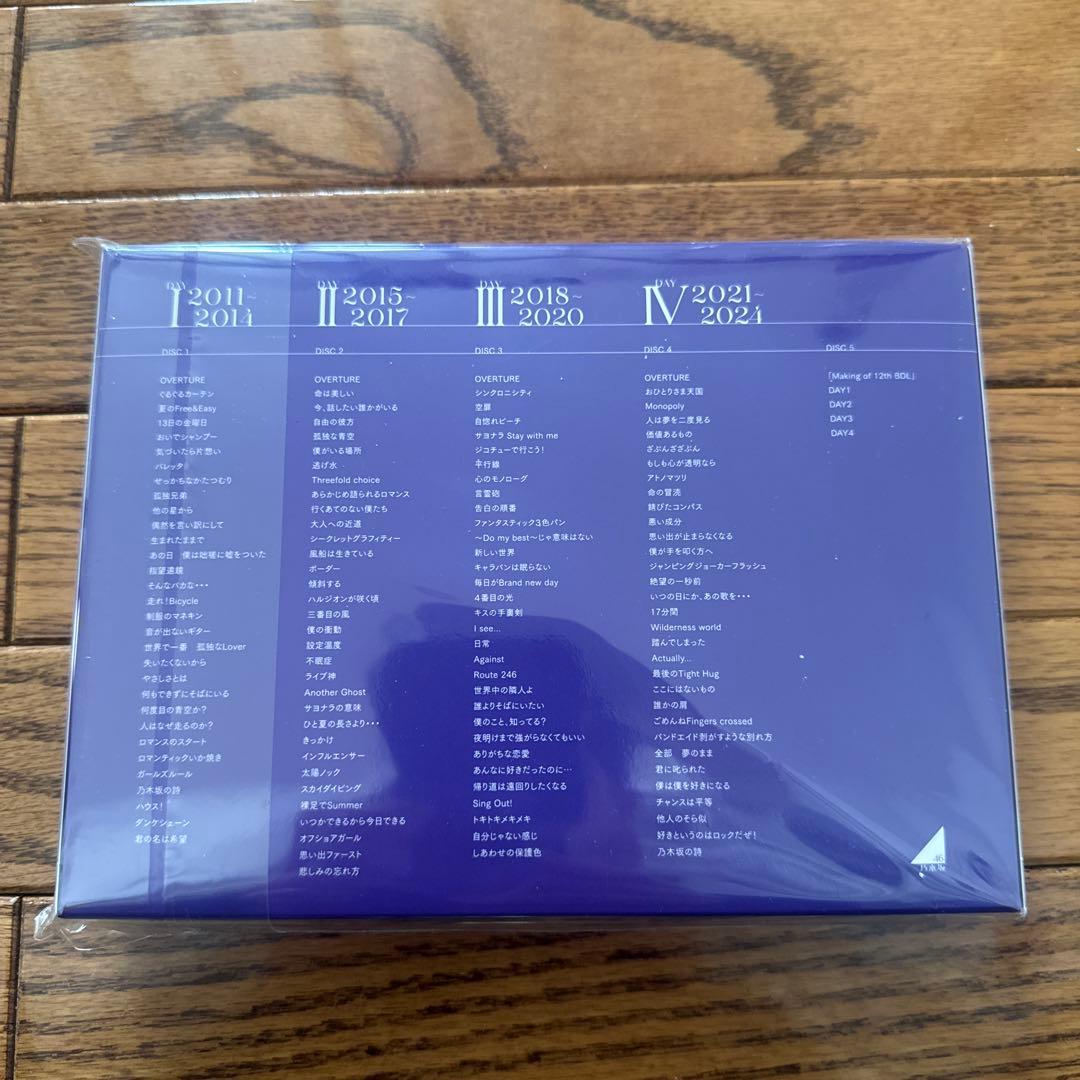 乃木坂46/12th LIVE〈完全生産限定盤5枚組　Blu-ray 新作❗️