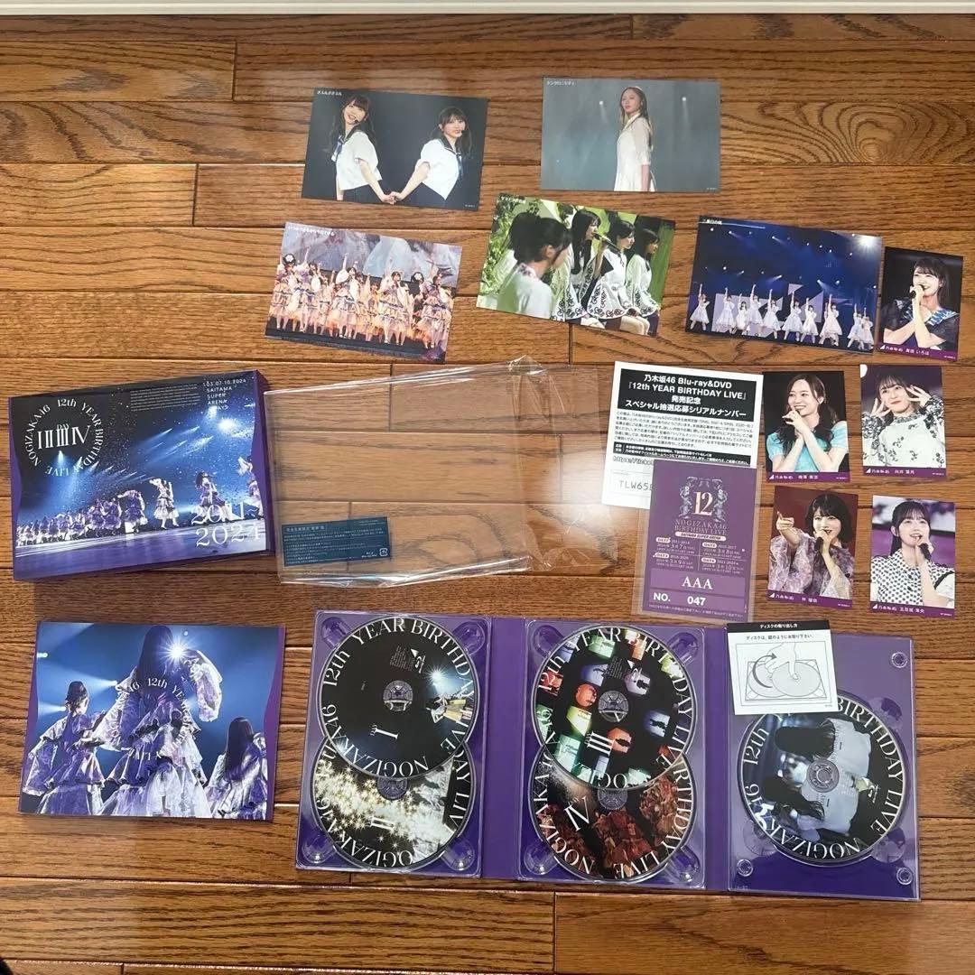 乃木坂46/12th LIVE〈完全生産限定盤5枚組　Blu-ray 新作❗️
