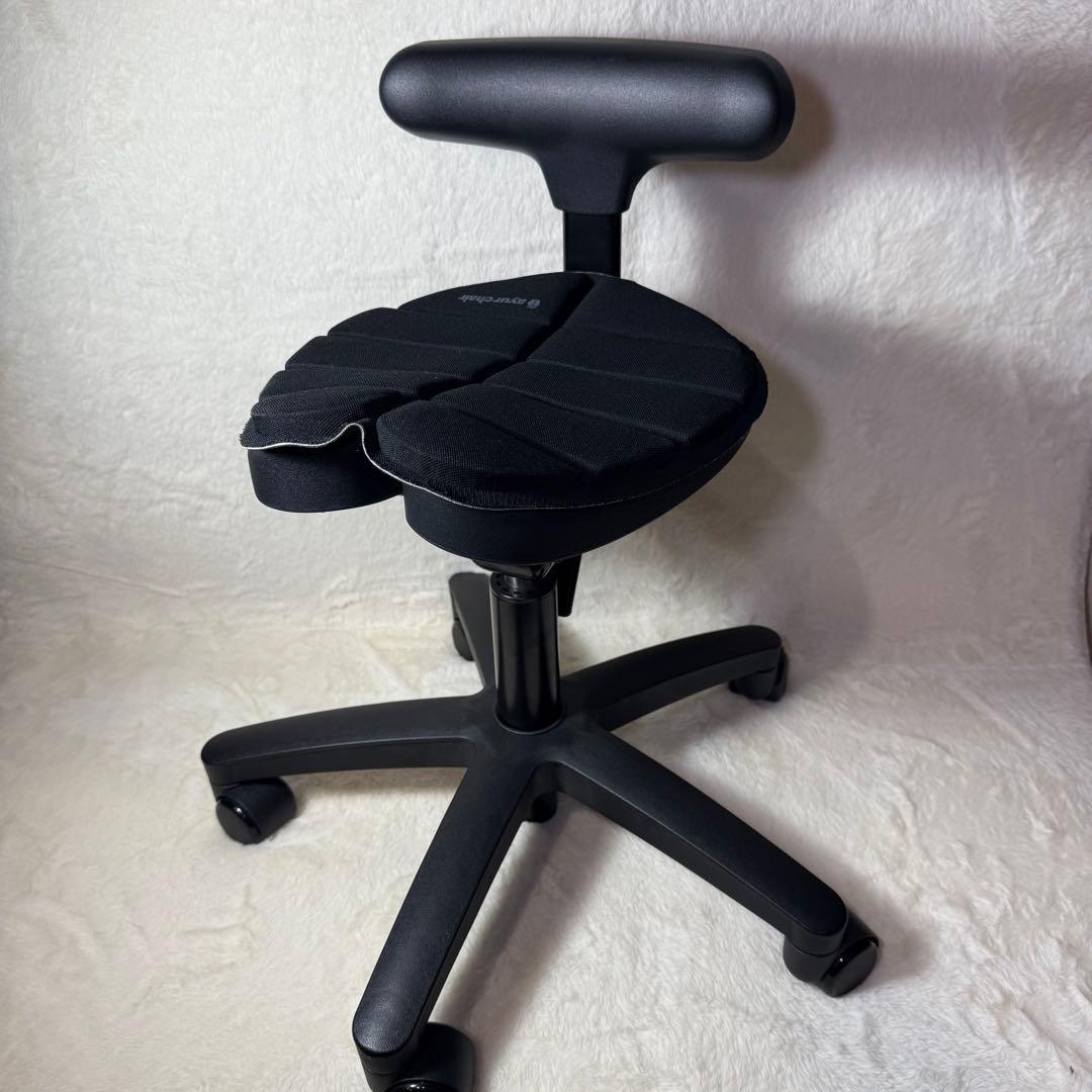 極美品　アーユルチェア オクトパス ブラック ayurchair 体圧分散マット