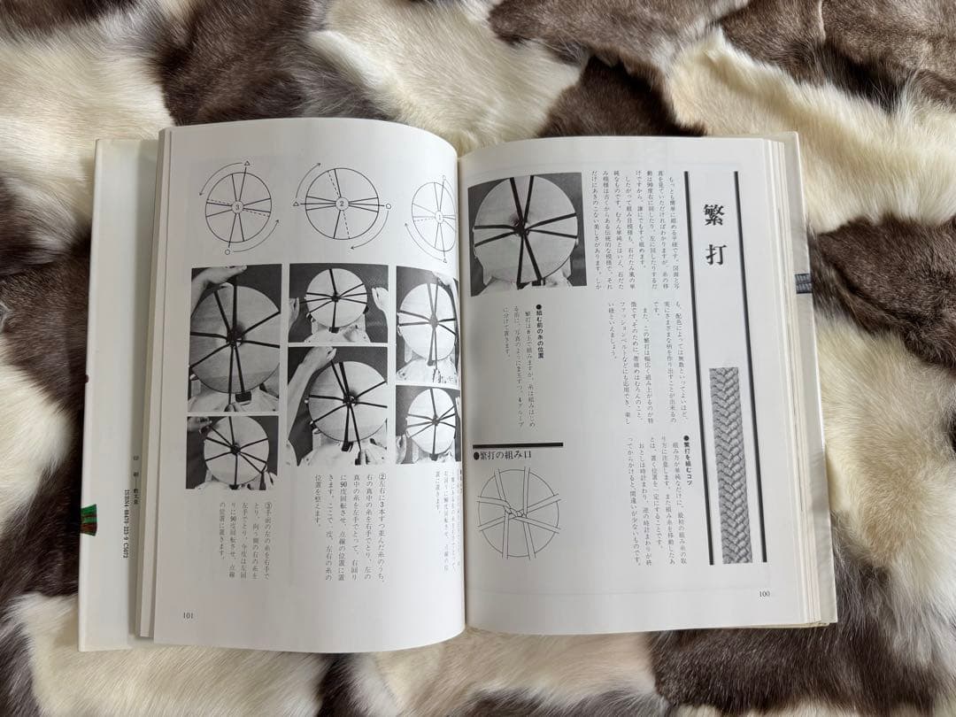 伝統的な日本の手工芸 美しい組紐 長沼静 上下巻揃い 2冊セット