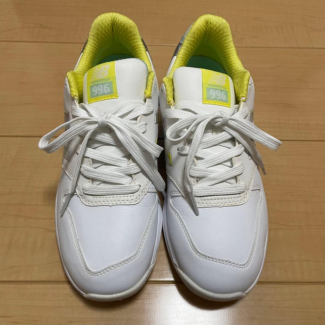 【未使用】ゴルフシューズ　ニューバランス　996 24cm 白　レディース
