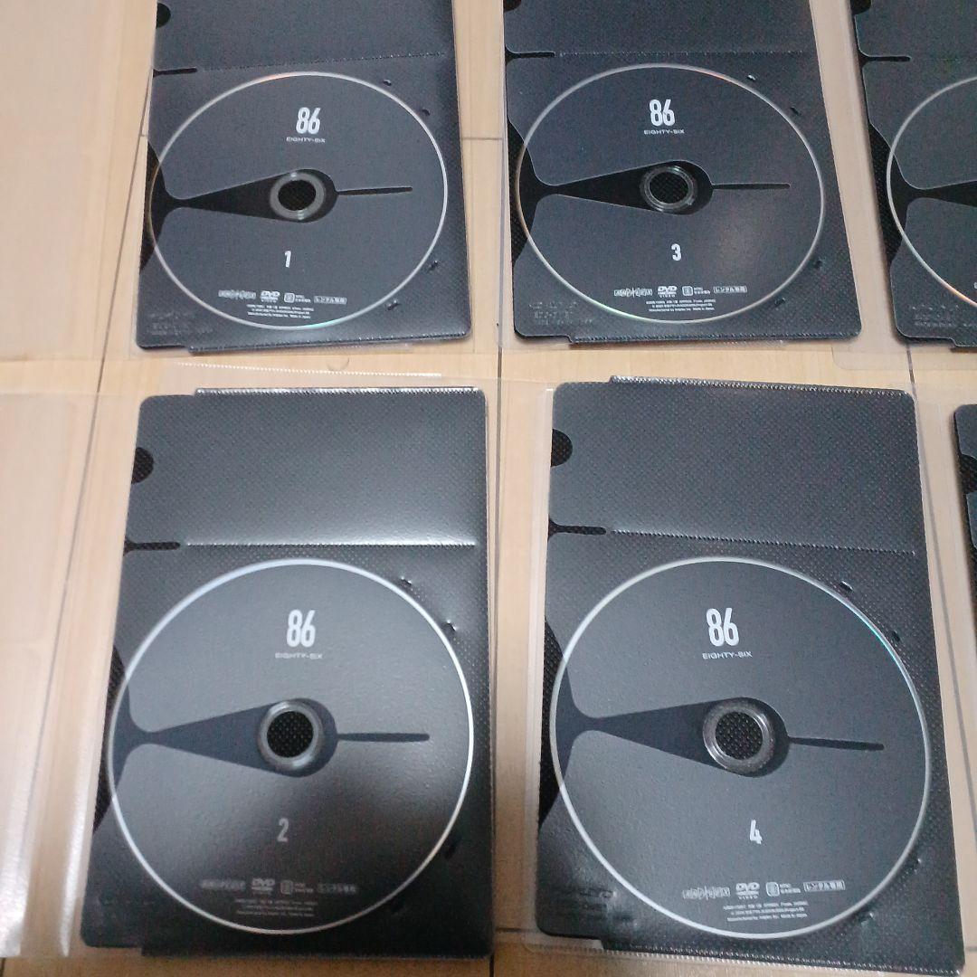 86 エイティシックス DVD 全8巻 レンタル落ち 匿名配送