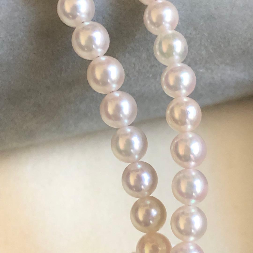 アコヤ真珠 ベビーパール セミロングネックレス マチネー 糸替え済み