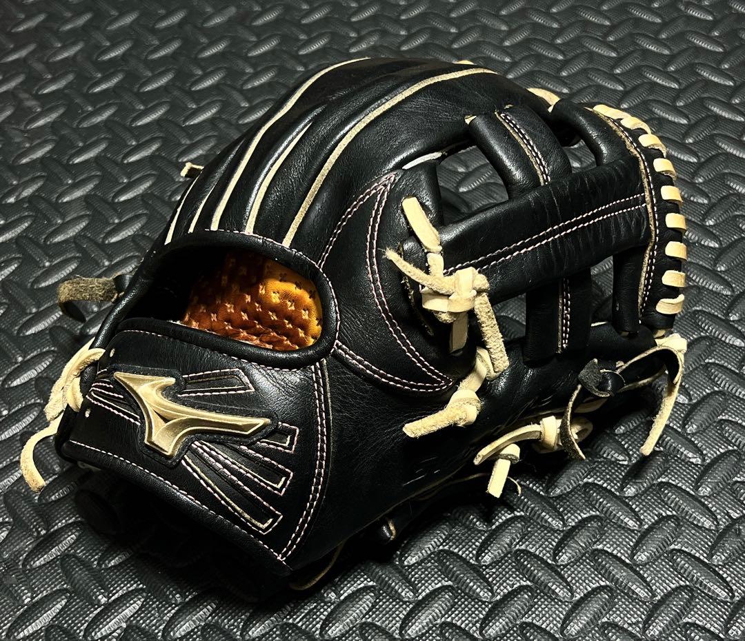 ミズノ グローバルエリート Hセレクション 軟式 内野手用 グローブ 菊池モデル