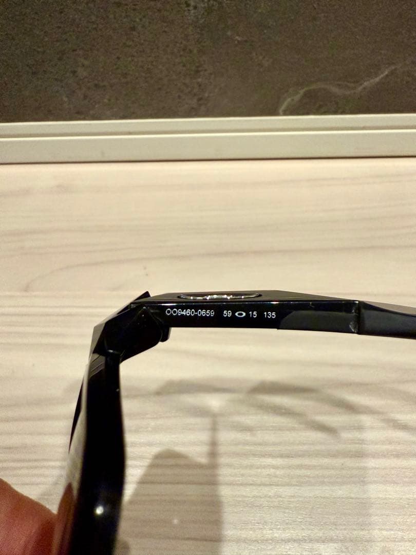 パパ★Oakleyブラックサングラス