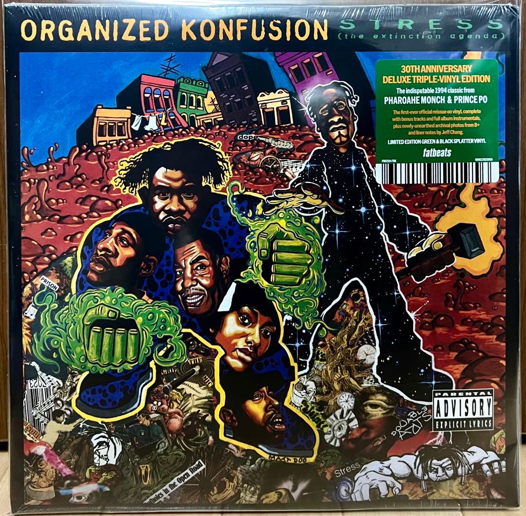Organized Konfusion - Stress 3xLP レコード