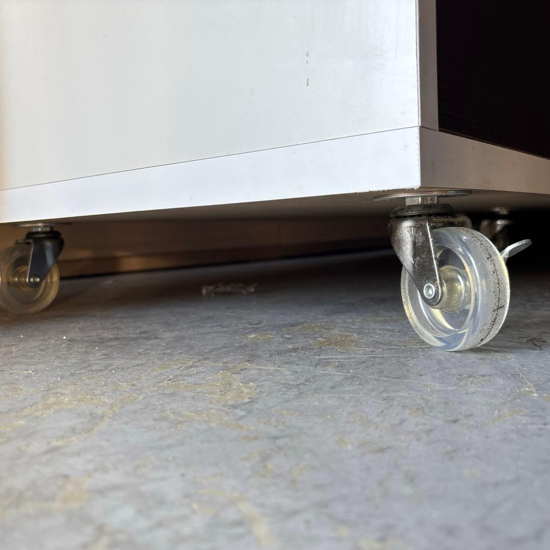 ピヨピヨ ガルトステンレストップキッチンカウンターコンセント・キャスター付