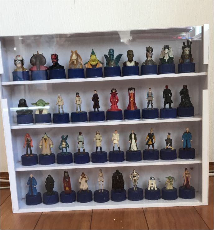 スターウオーズ　ボトルフィギュア　40個セット　ケース付