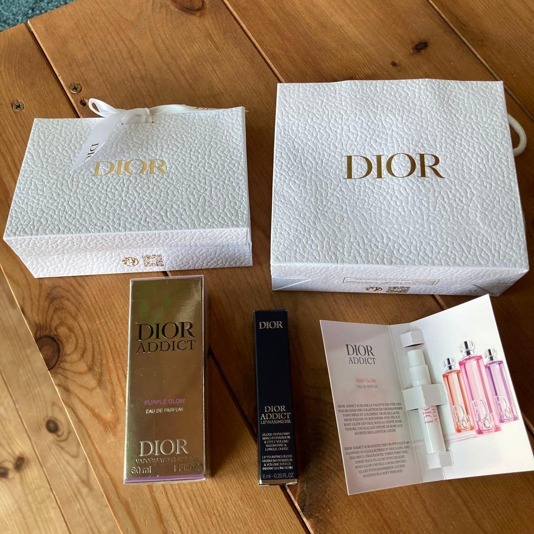 香水(女性用) Dior Addict Purple Glow & Lip Maximizer