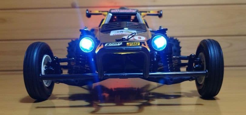 タミヤRCホーネットEVO.(LEDライト付)＆プロポ＆バッテリー充電器完成品