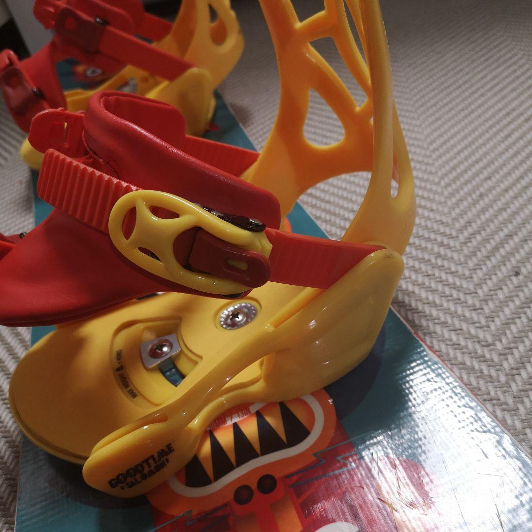 90cm Salomon TEAM スノーボード ビンディング リーシュコード付