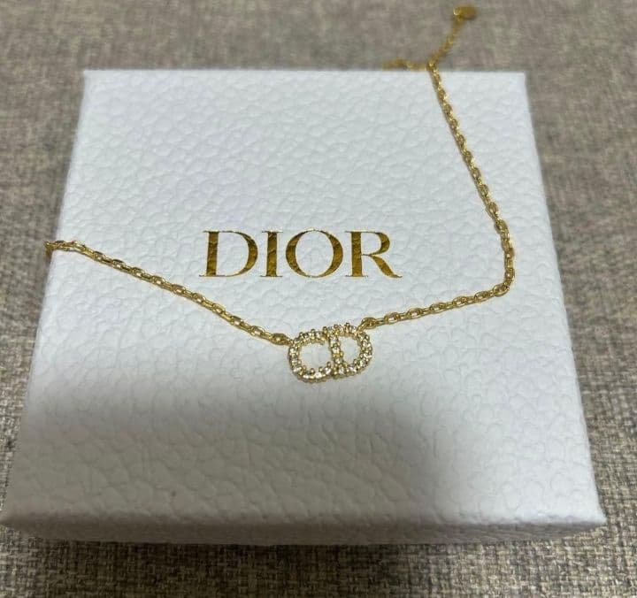 DIOR ディオール ネックレス ゴールド CD Dior