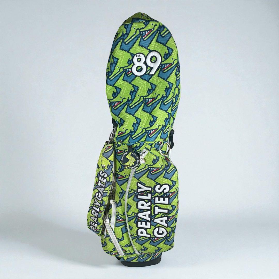 希少　パーリーゲイツ PEARLY GATES ワニ柄 キャディバッグ スタンド