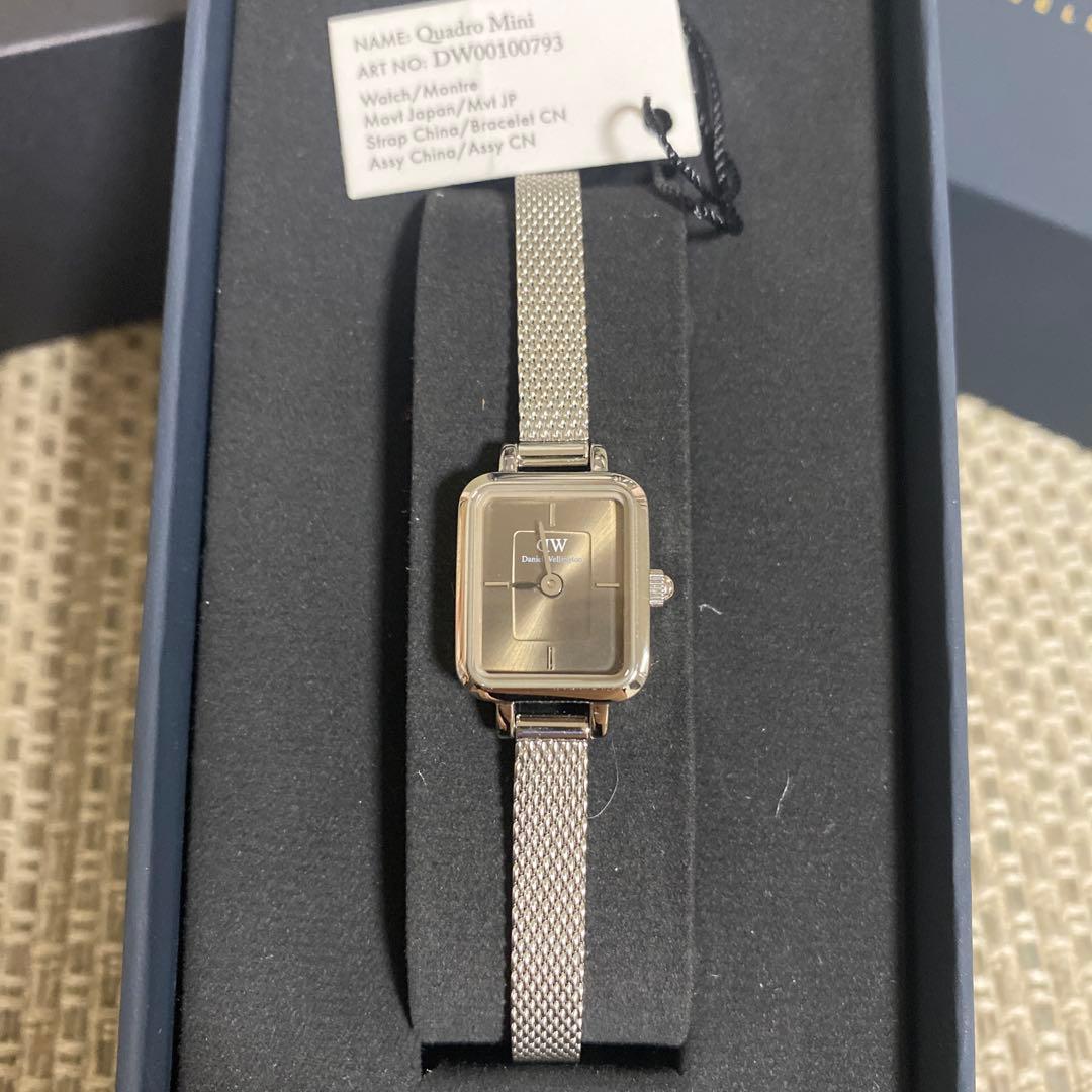 緑*様 【日本限定モデル】ダニエルウェリントンQuadro Mini シルバー