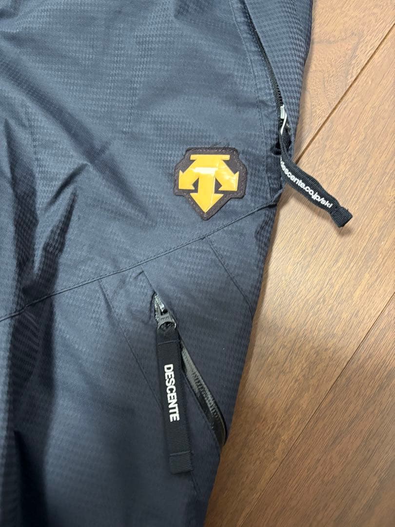 DESCENTE スキーウェア パンツ　ブラック　黒　デサント　O スノーボード