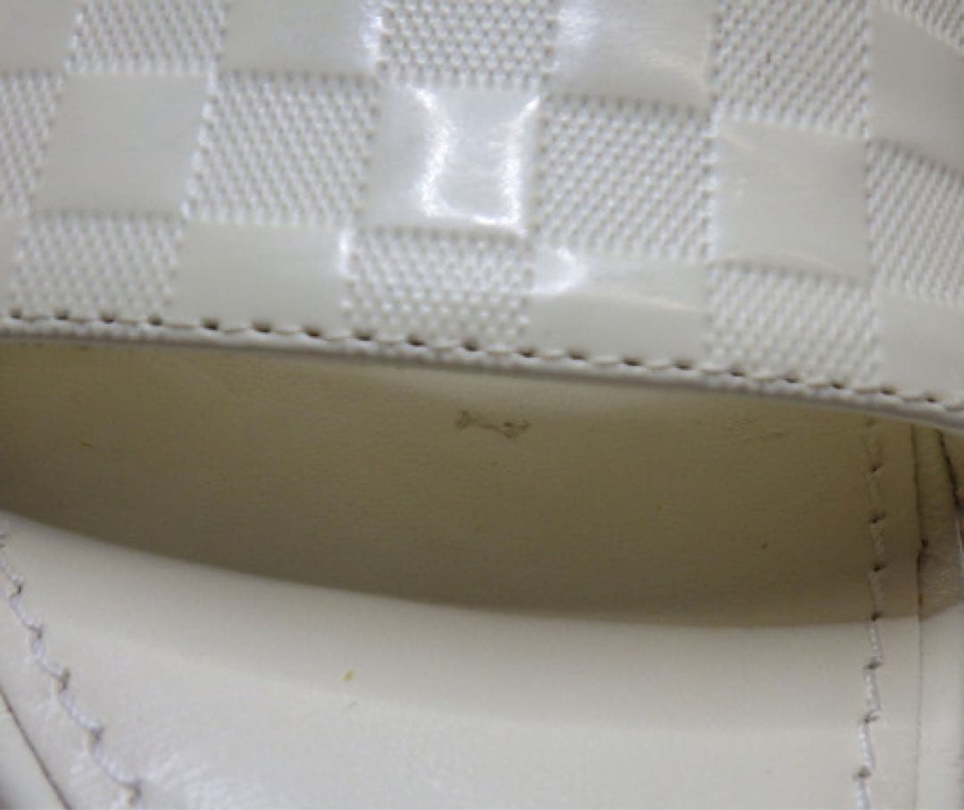 ルイヴィトンLVホワイトウェッジヒールサンダルエスパドリーユ