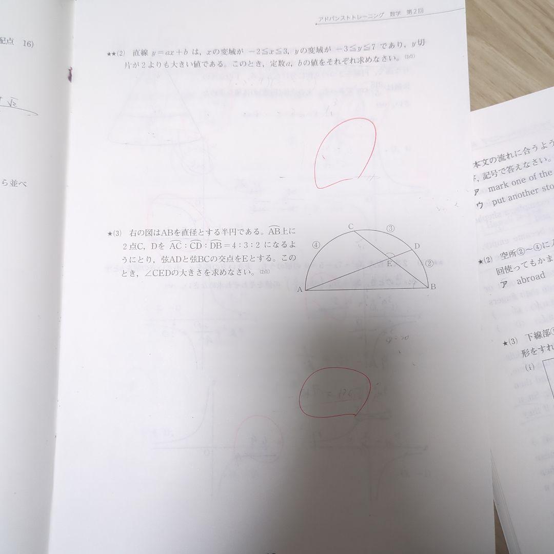 Z会 アドバンストレーニング2024年度 中2