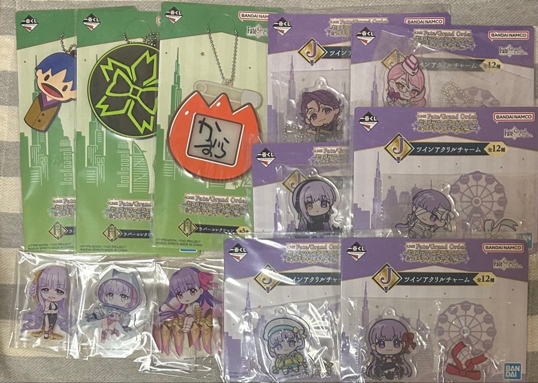 FGO一番くじ B賞　BBコスモフィギュア　下位賞12個まとめ売りセット