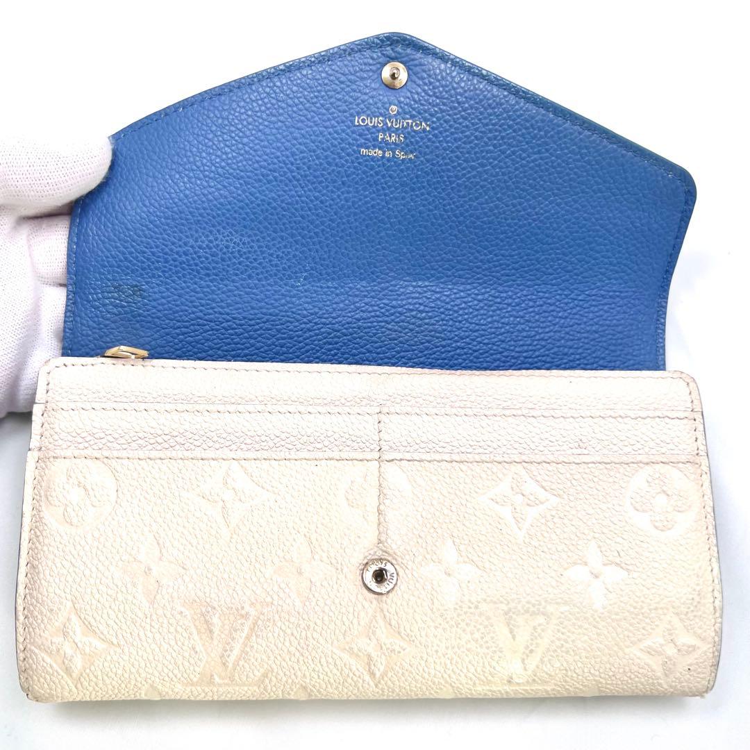 【日本限定】 ブルージーン ルイヴィトン アンプラント 新型ポルトフォイユサラ