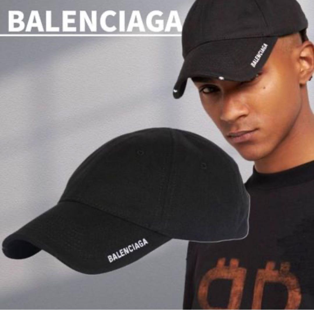 未使用品正規BALENCIAGA LEDライト付きキャップ ベースボールキャップ