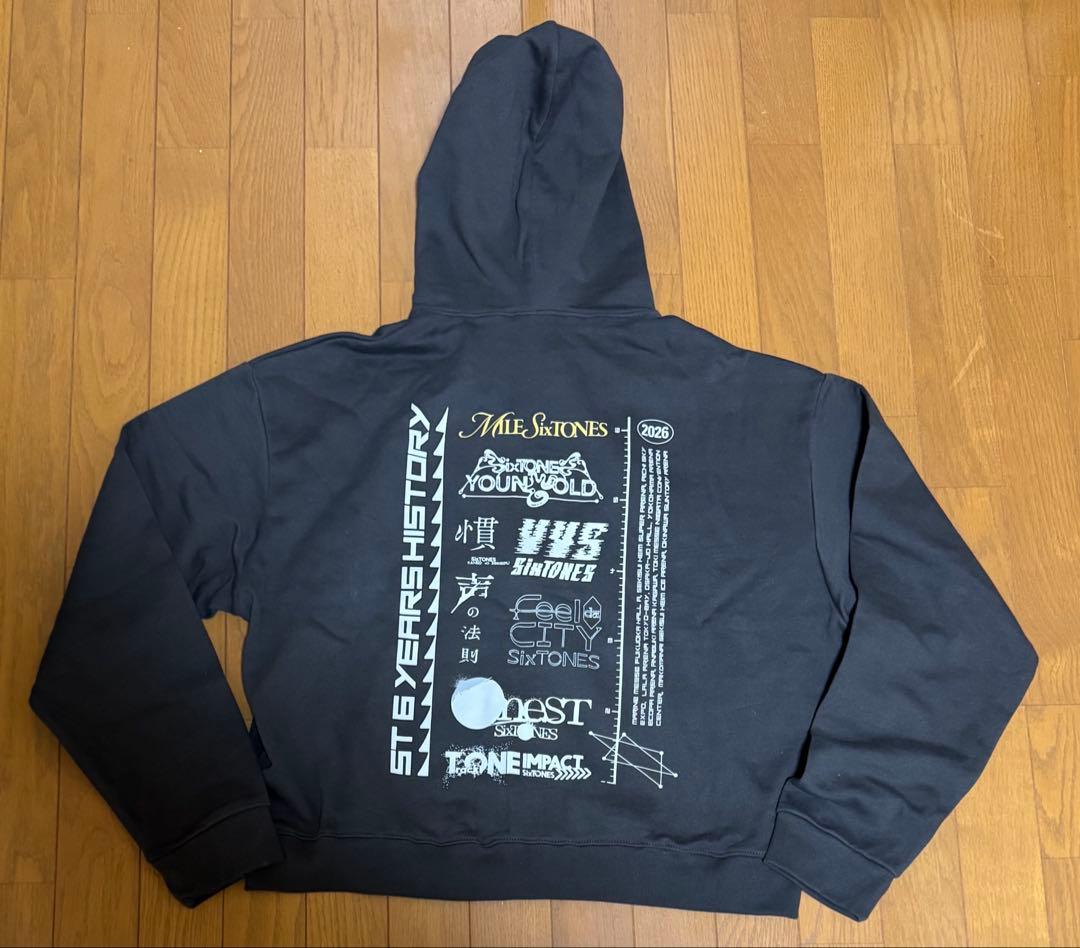 SixTONES MILESixTONES ツアーグッズ パーカー