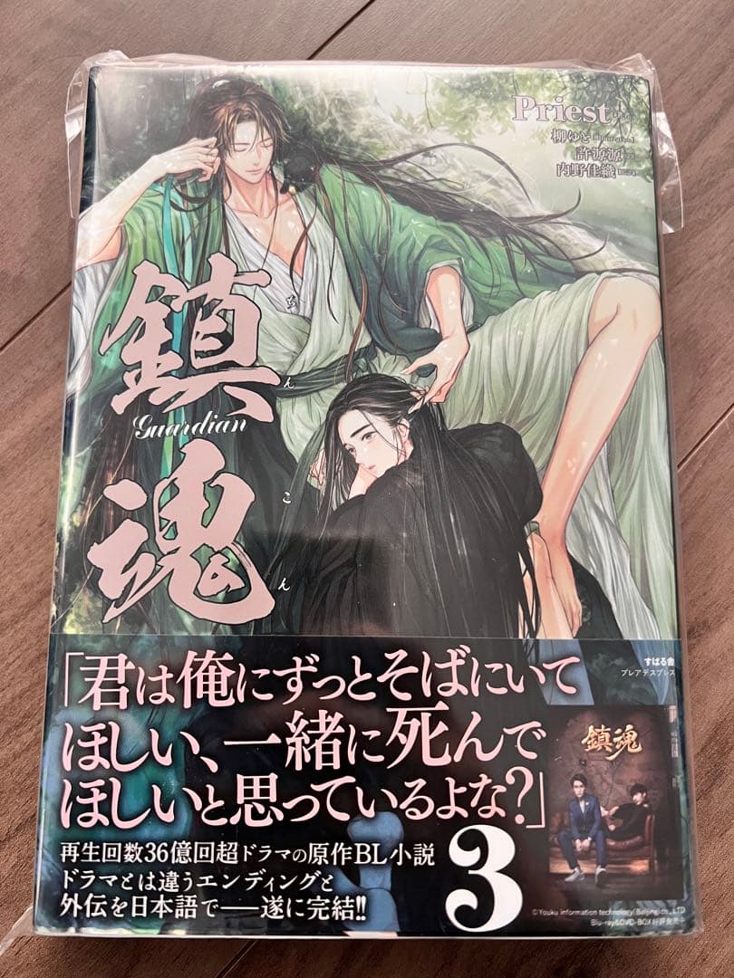 新品未開封　鎮魂 Guardian 3　小説　アニメイト限定版　Priest