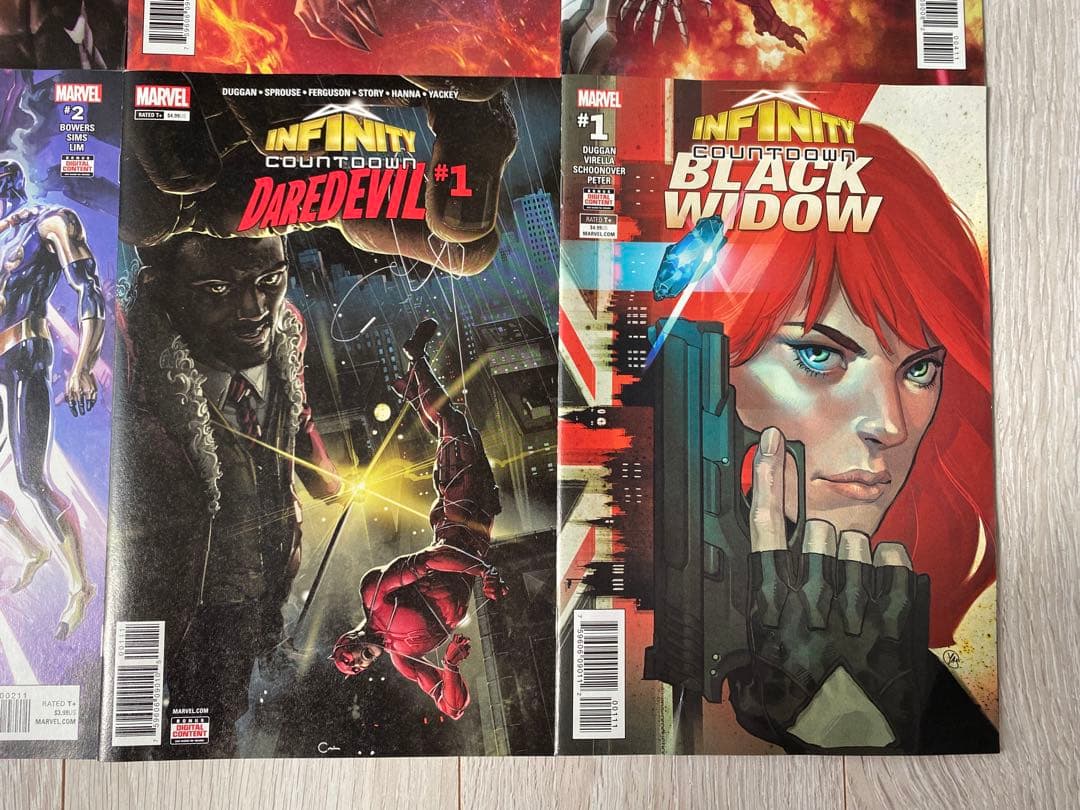 アメコミ スパイダーマン　エックスメン　マーベル　リーフ　 コンプリートセット