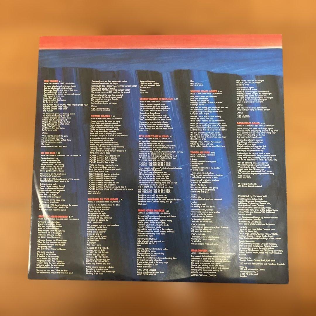 220ボルト 220VOLT Mind Over Muscle レコード