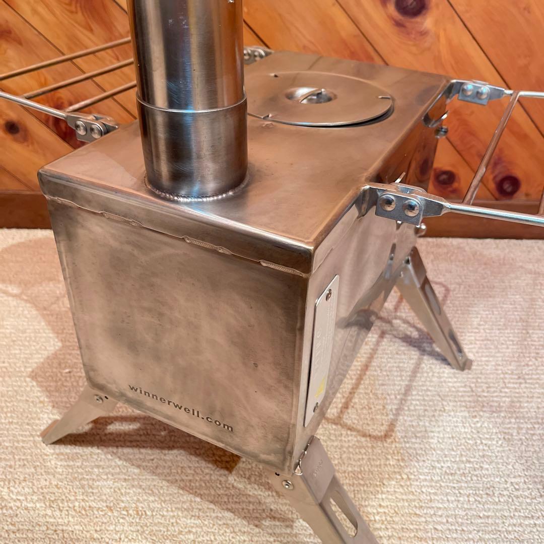 美品 WINNERWELL Nomad View M 薪ストーブ 煙突セット