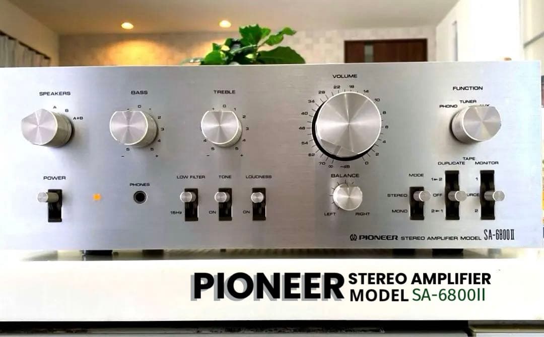 PIONEER プリメインアンプ SA-6800Ⅱ パイオニア メンテ動作品