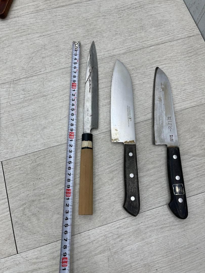 s*a様 包丁 12点 まとめて クロマックス 雅一心 くろがねや 源正舟 三徳