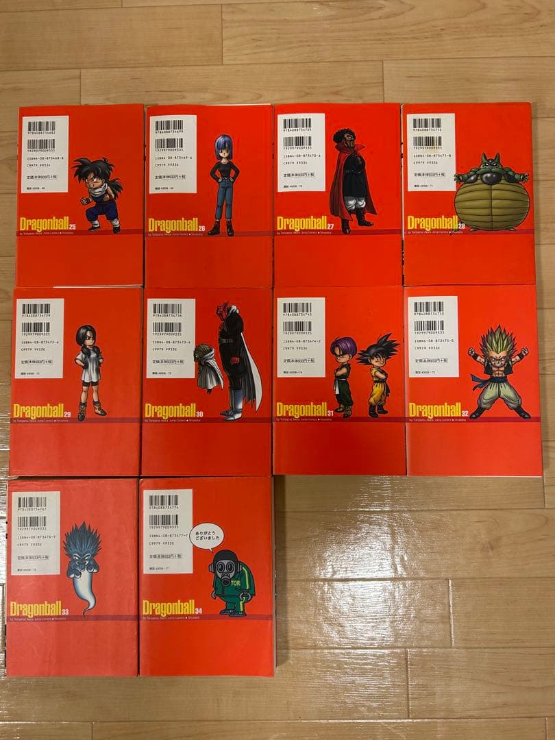 漫画　DRAGON BALL ドラゴンボール　完全版全34巻