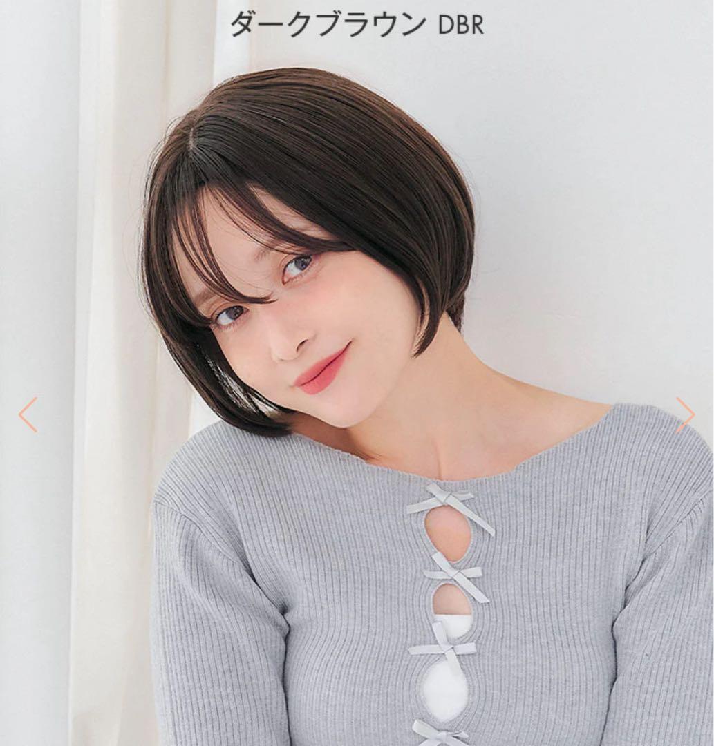 リネアストリア 天使のペタルショート ダークブラウン