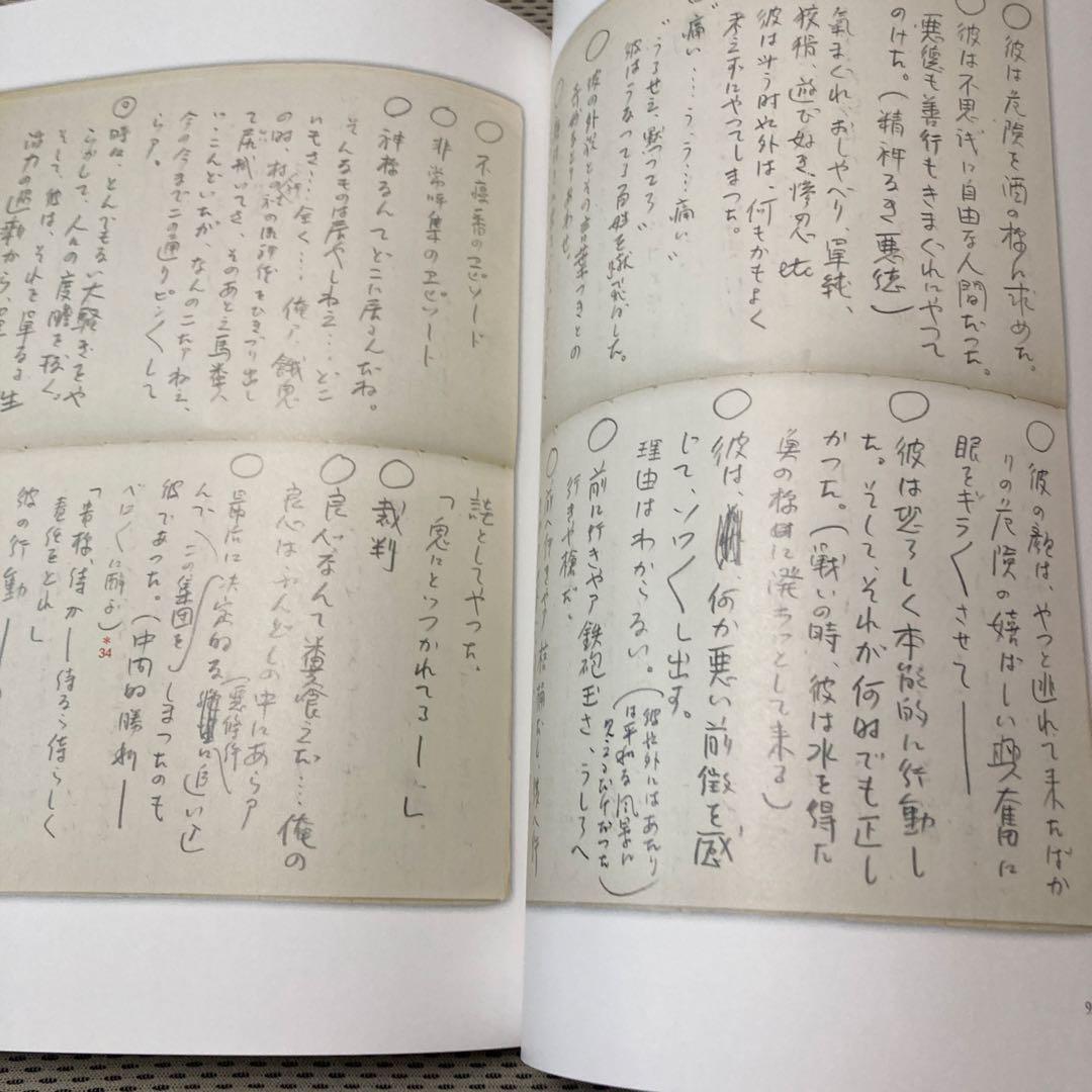 【美品】黒澤明「七人の侍」創作ノート