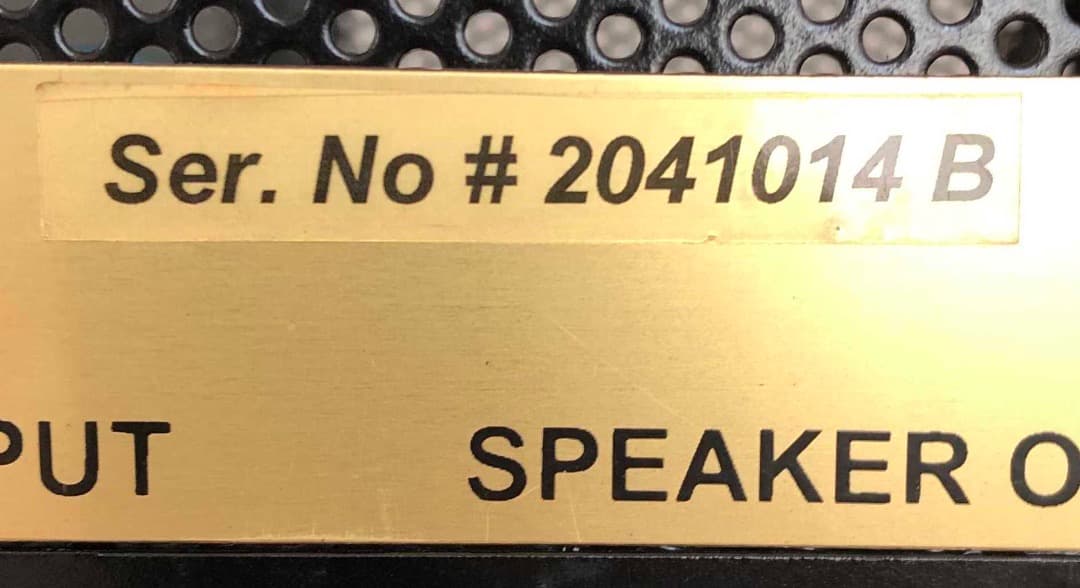 パワーアンプBedini Classic 100 Mono Amplifiers