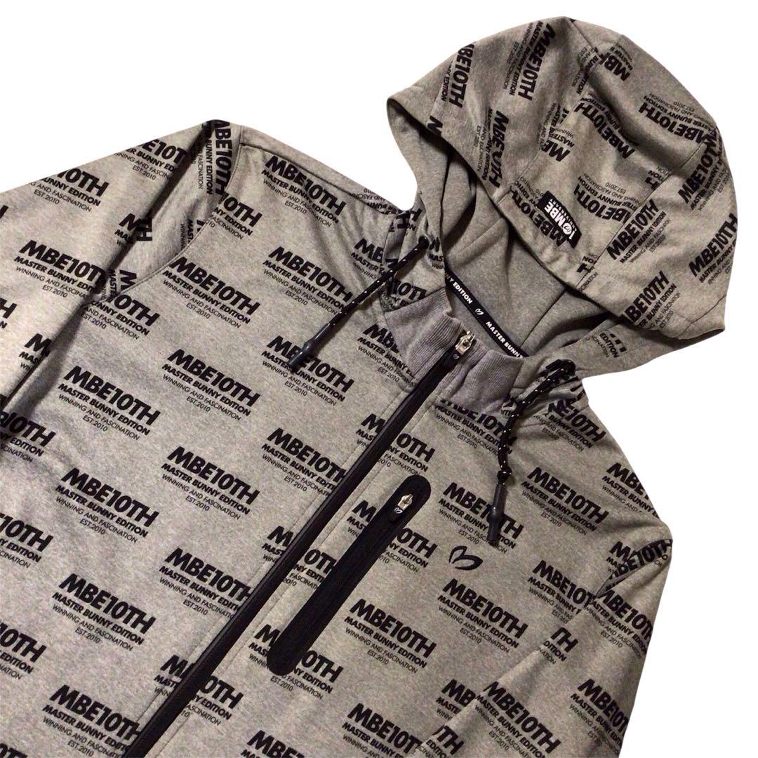 マスターバニーエディション MBE10TH ジップアップパーカー 灰 2