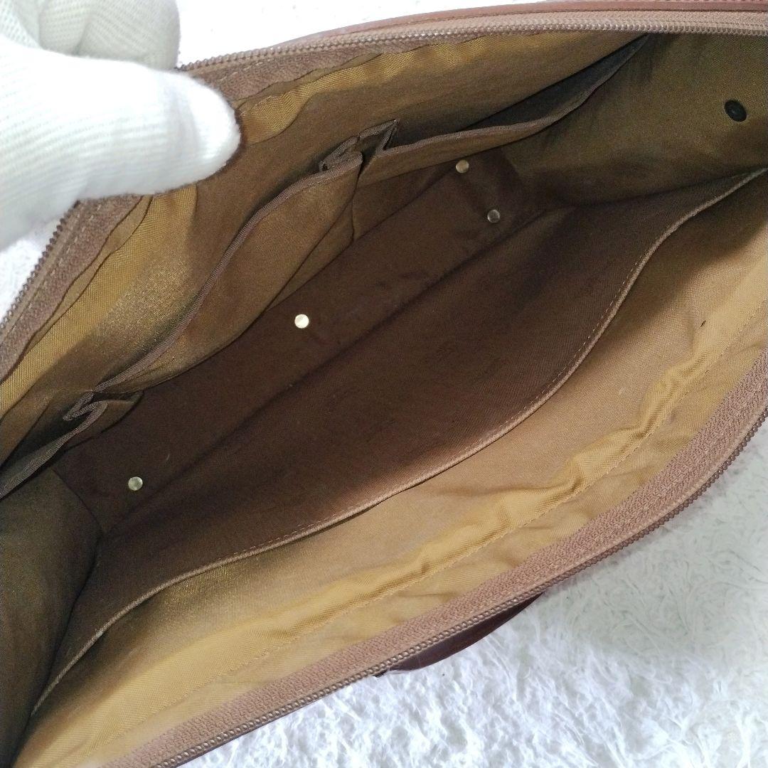 【美品】バーバリー ブリーフケース ノバチェック シャドーホース