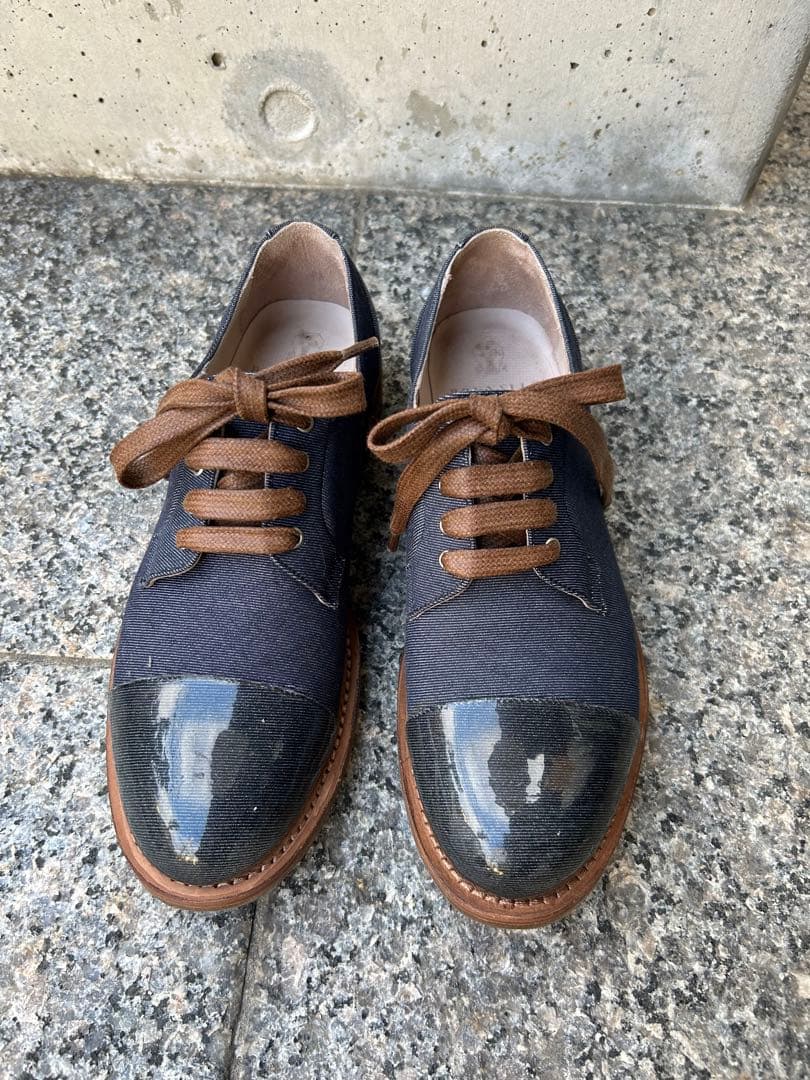ブルネロクチネリ　レースアップシューズ