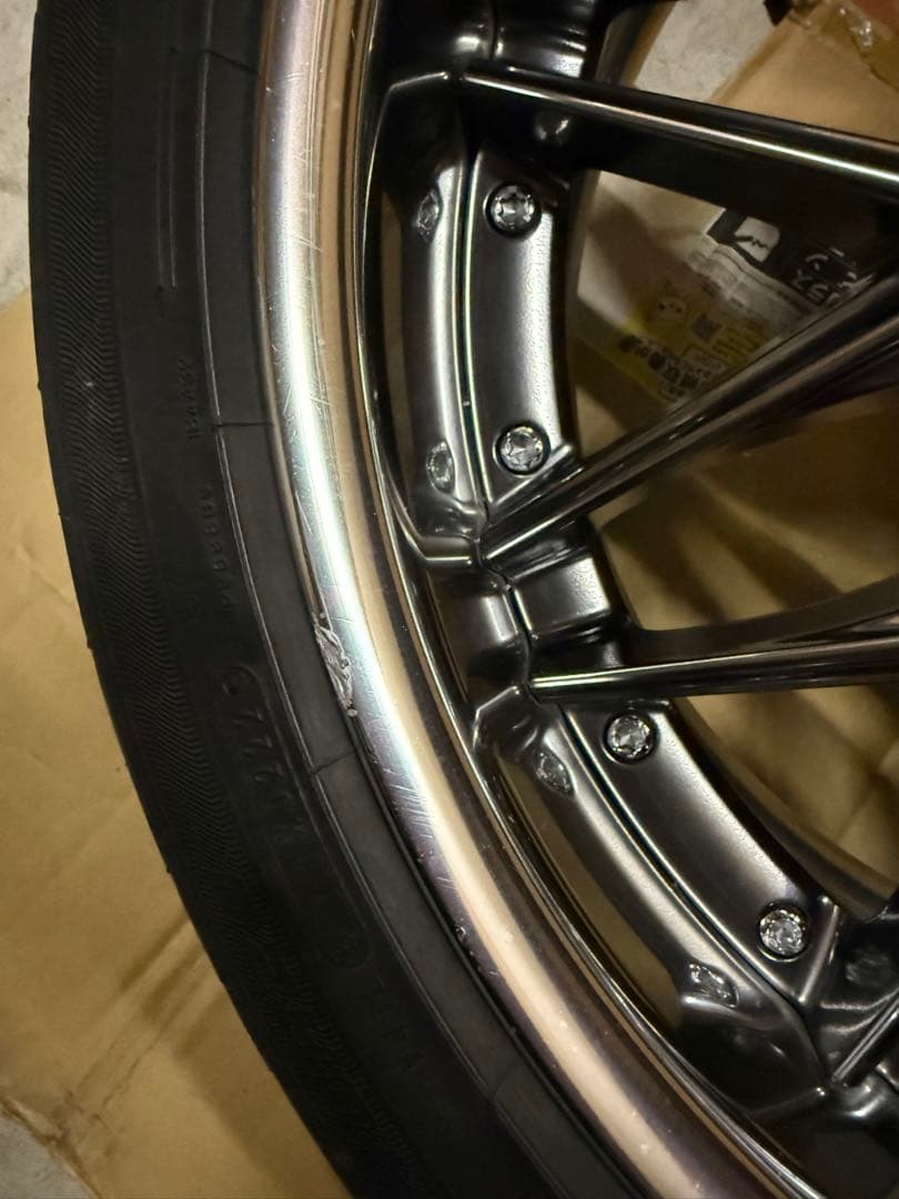 ワーク クヴェル20㌅ ダンロップルマンv245/40R20 4本セット