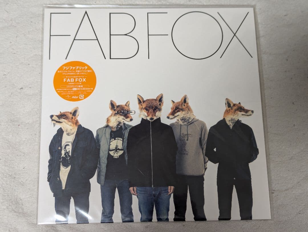 【美品】フジファブリック FAB FOX アナログ盤 LP レコード