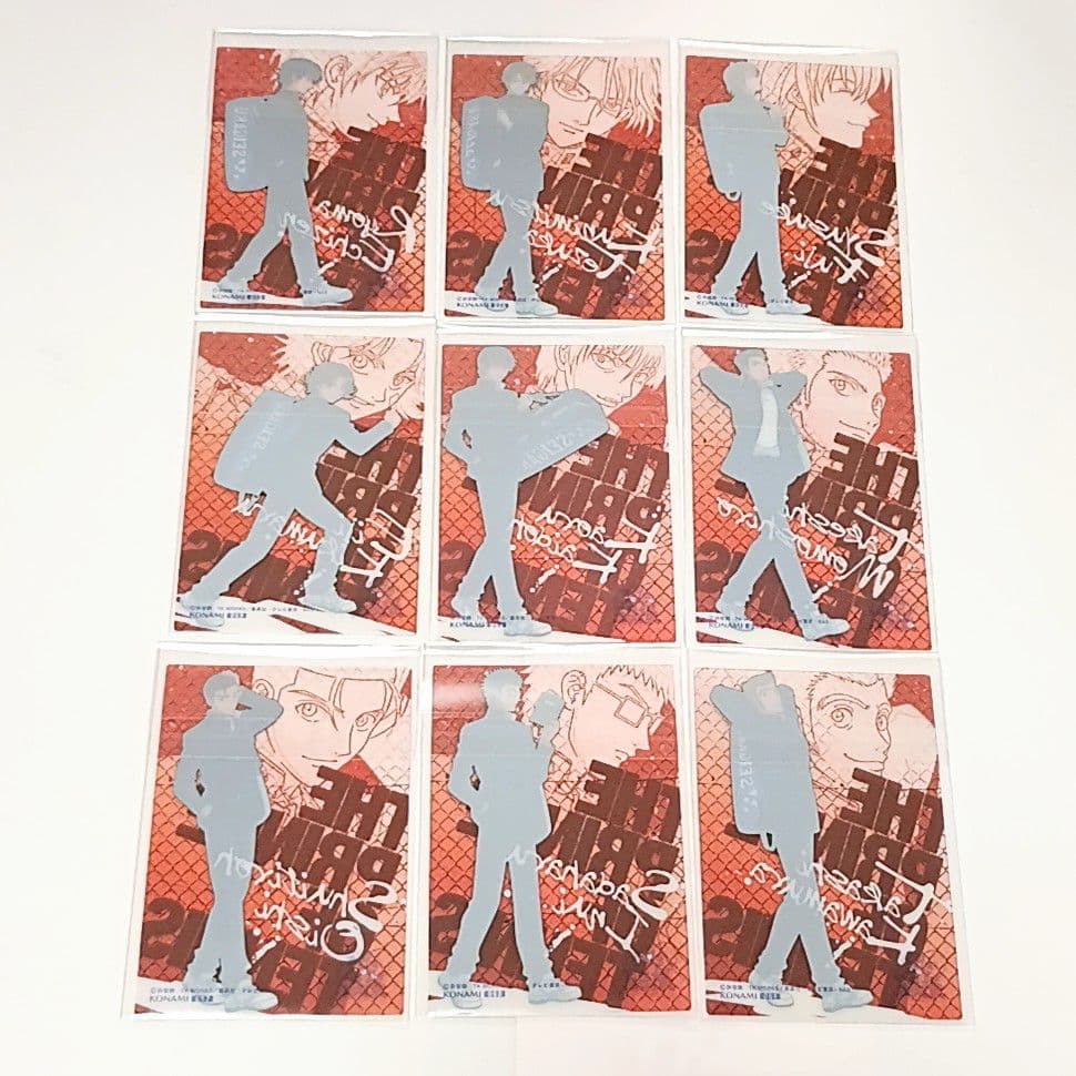 ⑱テニスの王子様　シャイニングクリアカード　制服　コンプリート 9枚セット