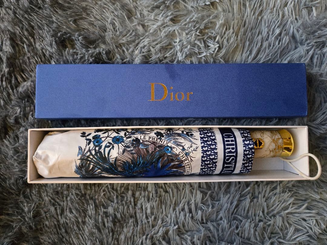 Christian Dior ワンタッチ自動開閉 折りたたみ傘