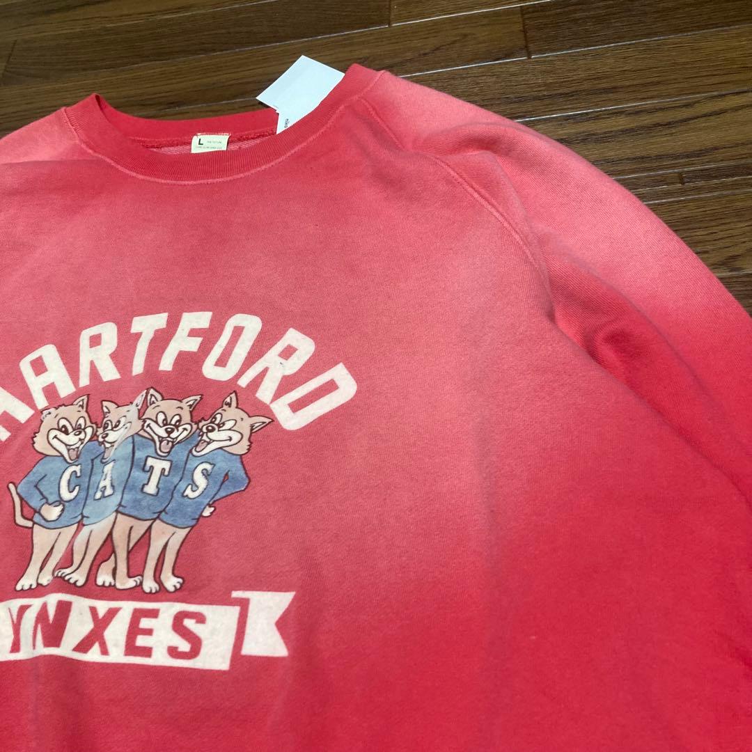 【未使用タグ付き】スクリーンスターズ×ニコアンド　フェード加工スウェット　L