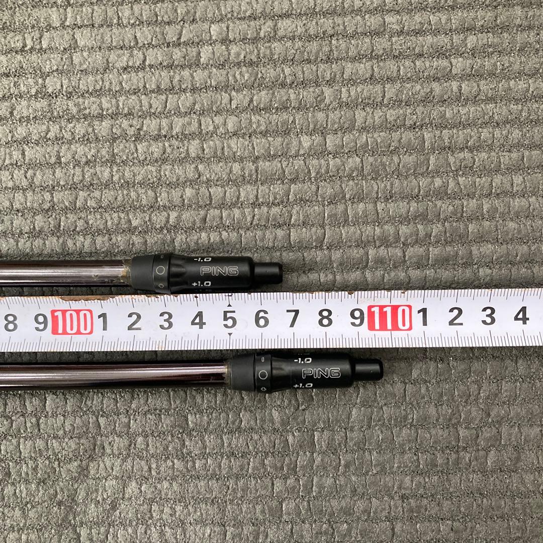 PINGツアーブラック2.0 75Ｓシャフト ３Ｗ.５Ｗ　2本セット