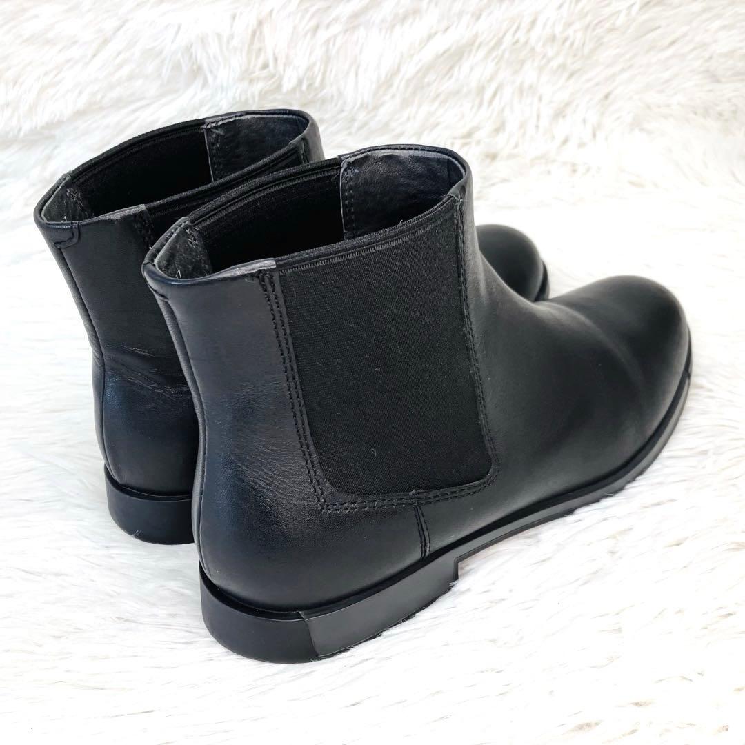 【美品】カンペール39 サイドゴアブーツ　ブラック CAMPER BOWIE