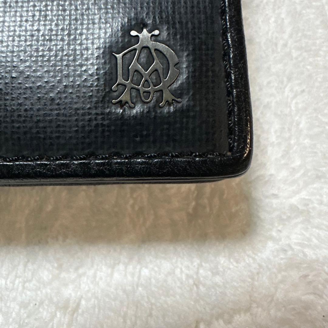 【新品】dunhill（ダンヒル） レザーカードケース ブラック 名刺入