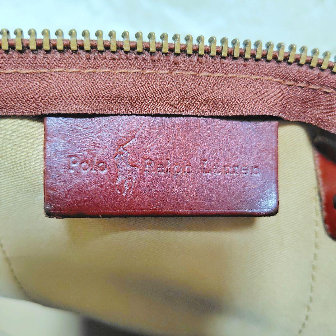 POLO RALPH LAUREN ポロラルフローレン ボストン 千鳥 2WAY